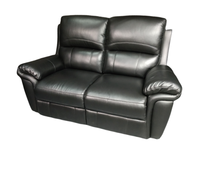 Monica Leather Reclining Loveseat